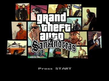 Grand Theft Auto San Andreas (USA) screen shot title